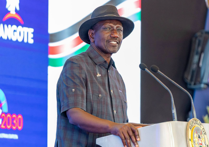 A file photo of President William Ruto.